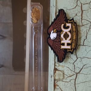 Harley-Davidson HOG patch and Pin set